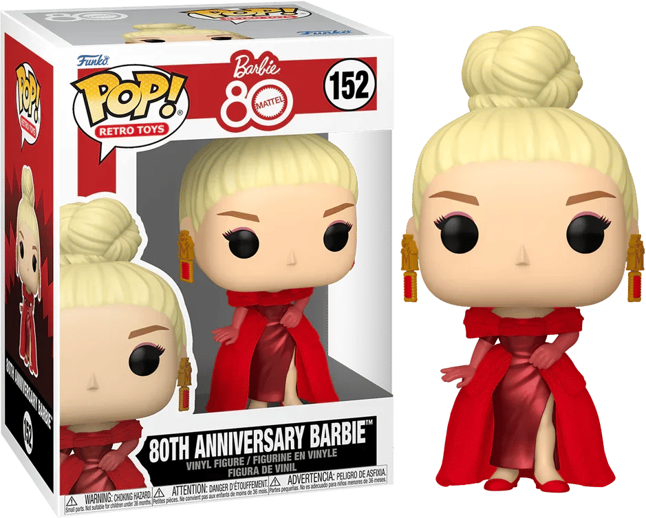 Funko Retro Toys - Barbie 80th Anniversary Pop! Vinyl