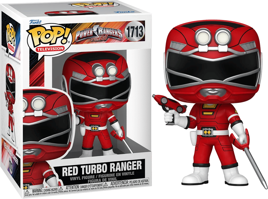Funko Power Rangers: Turbo - Red Turbo Ranger Pop! Vinyl