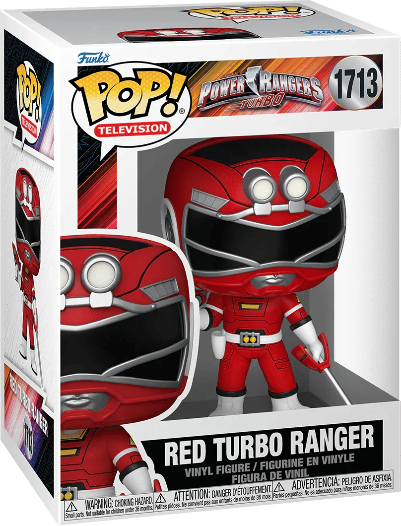 Funko Power Rangers: Turbo - Red Turbo Ranger Pop! Vinyl