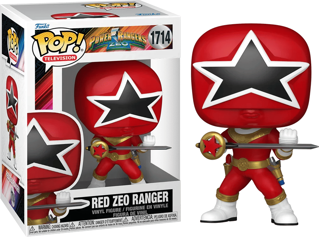 Funko Power Rangers: Zeo - Red Zeo Ranger Pop! Vinyl