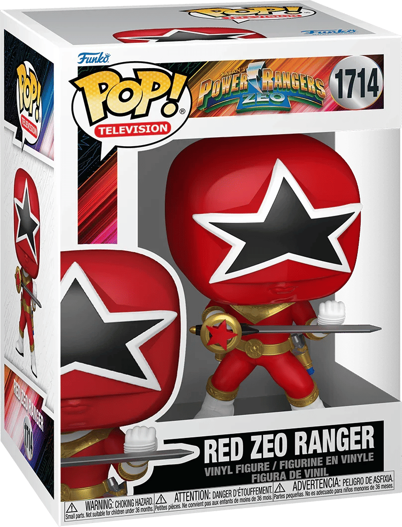 Funko Power Rangers: Zeo - Red Zeo Ranger Pop! Vinyl