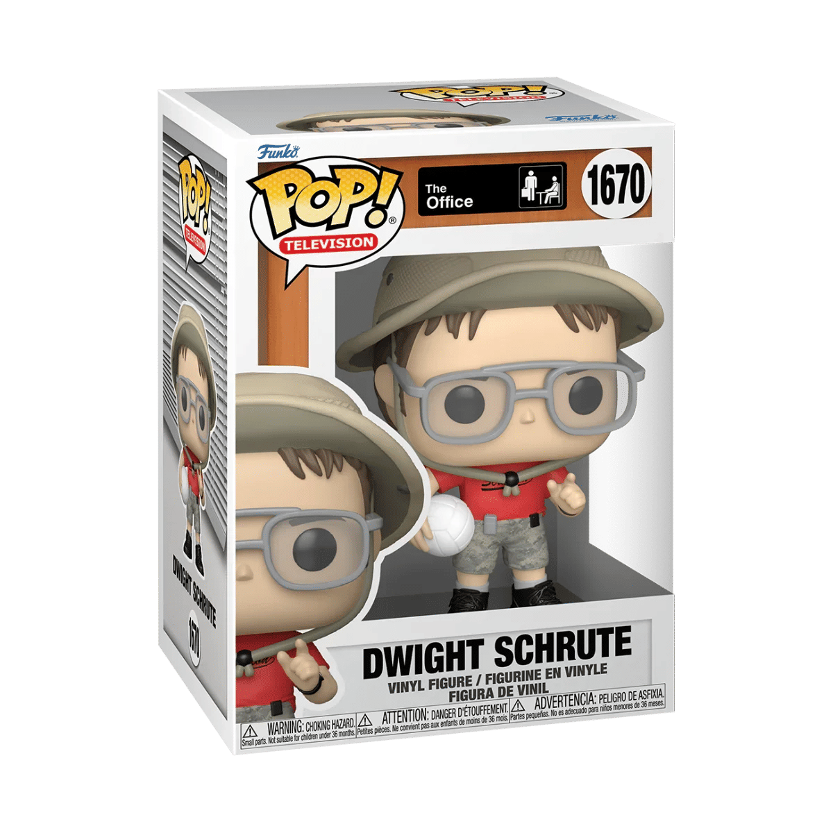 Funko The Office - Dwight Schrute (Volleyball) Pop! Vinyl