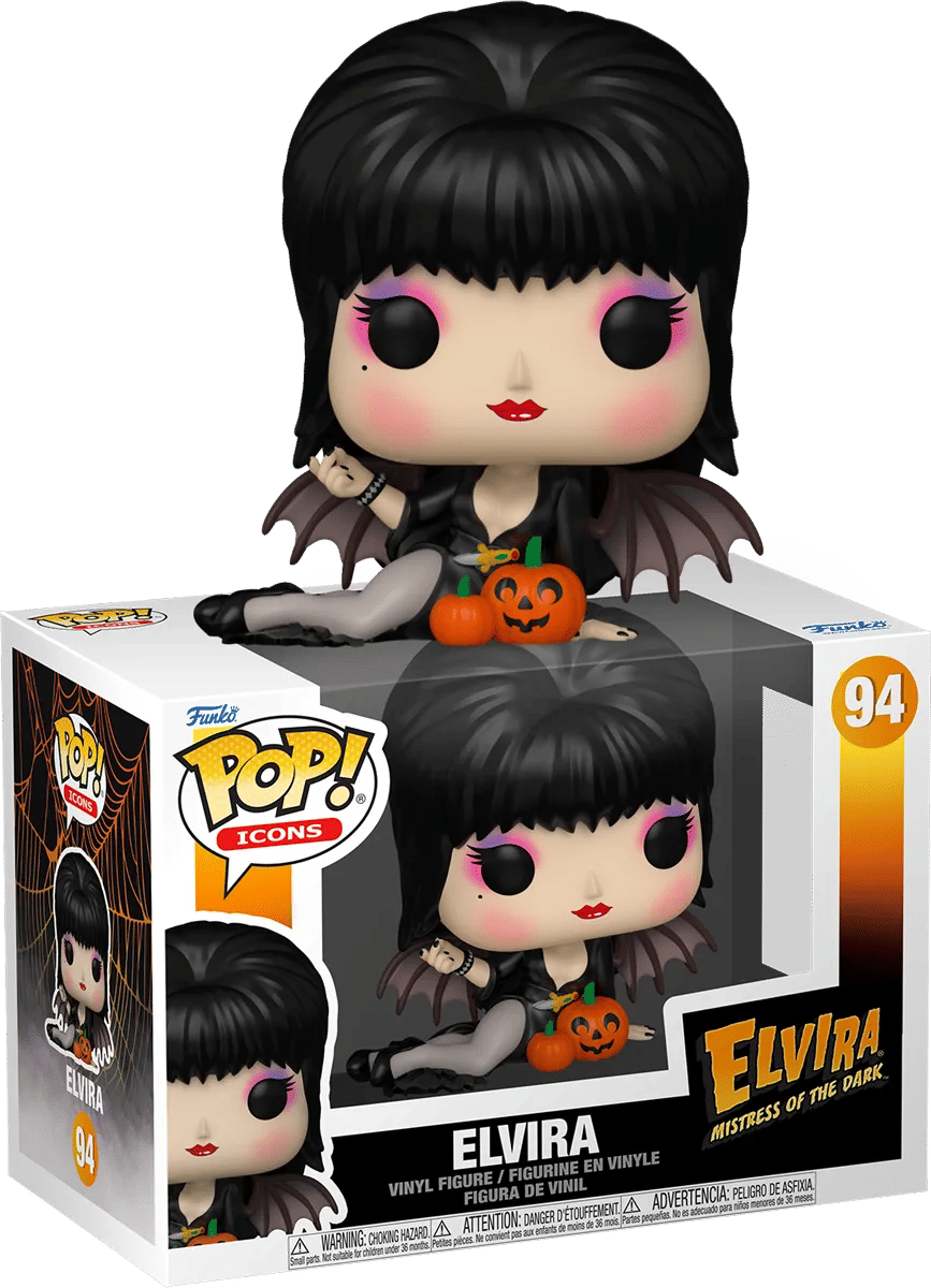 Funko Elvira - Elvira (with Pumpkins) Pop! Vinyl