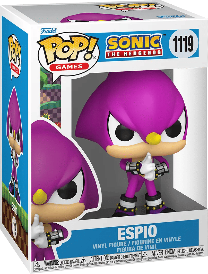 Funko Sonic The Hedgehog - Espio the Chameleon Pop! Vinyl