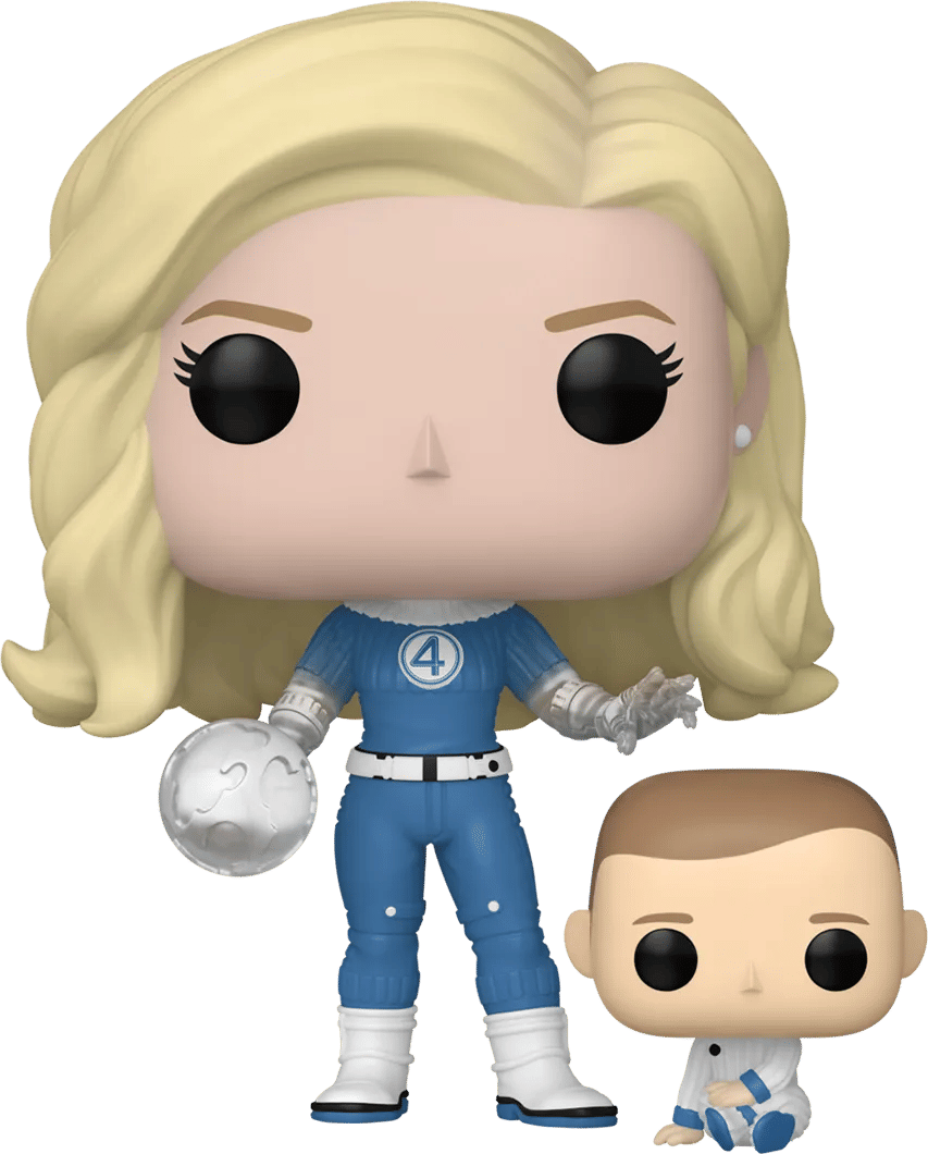 Funko The Fantastic Four (2025) - Invisible Woman & Franklin Pop! Vinyl