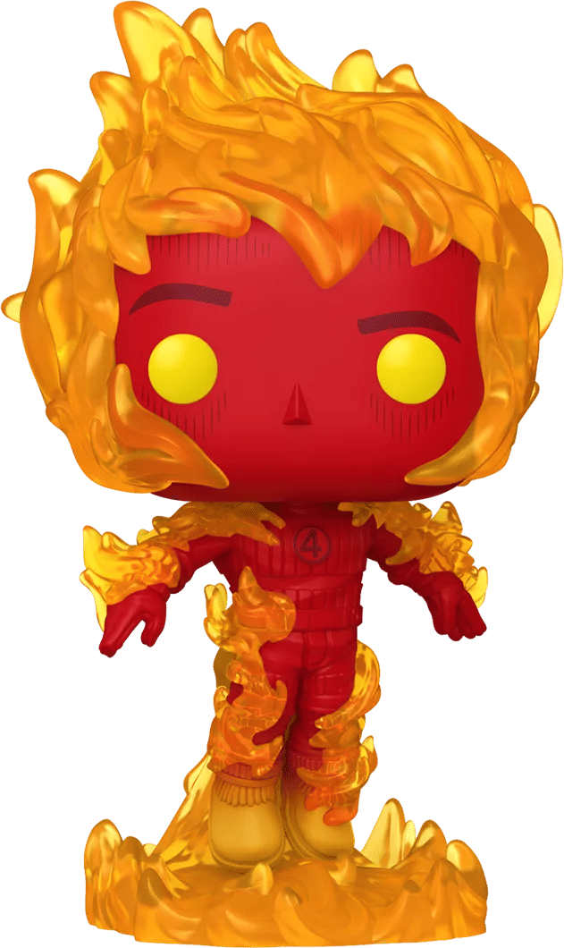 Funko The Fantastic Four (2025) - Human Torch Pop! Vinyl