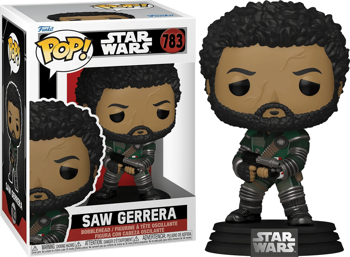 Funko Star Wars: Andor - Saw Gerrera Pop! Vinyl