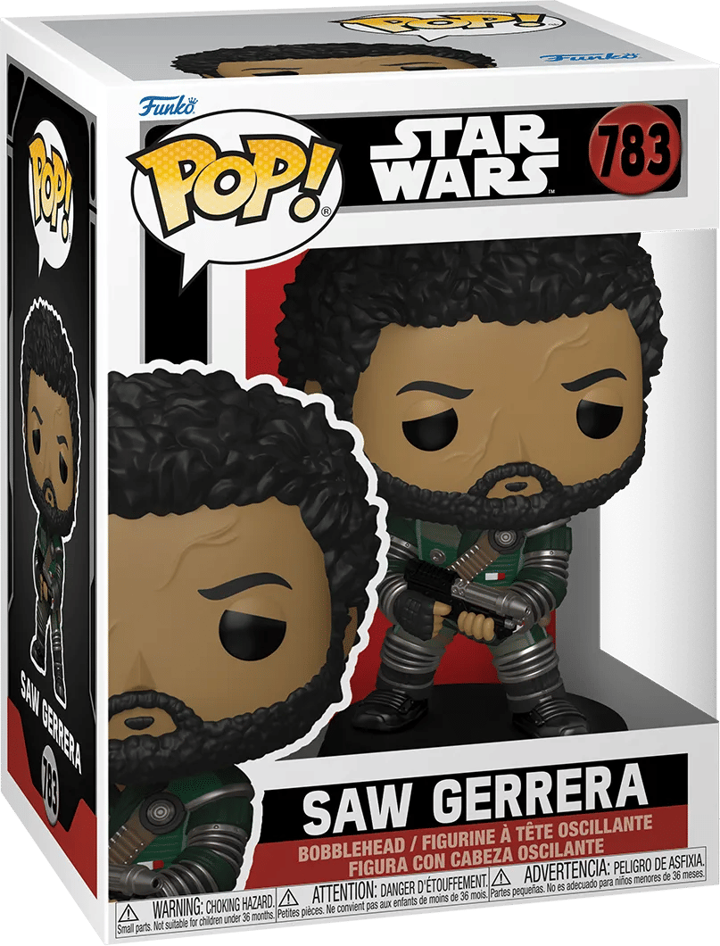 Funko Star Wars: Andor - Saw Gerrera Pop! Vinyl