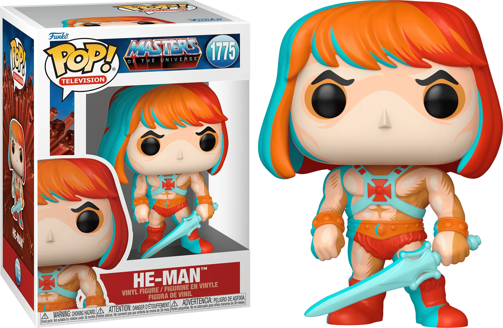 Funko Masters of The Universe - He - Man (Retro Neon Deco) Pop! Vinyl