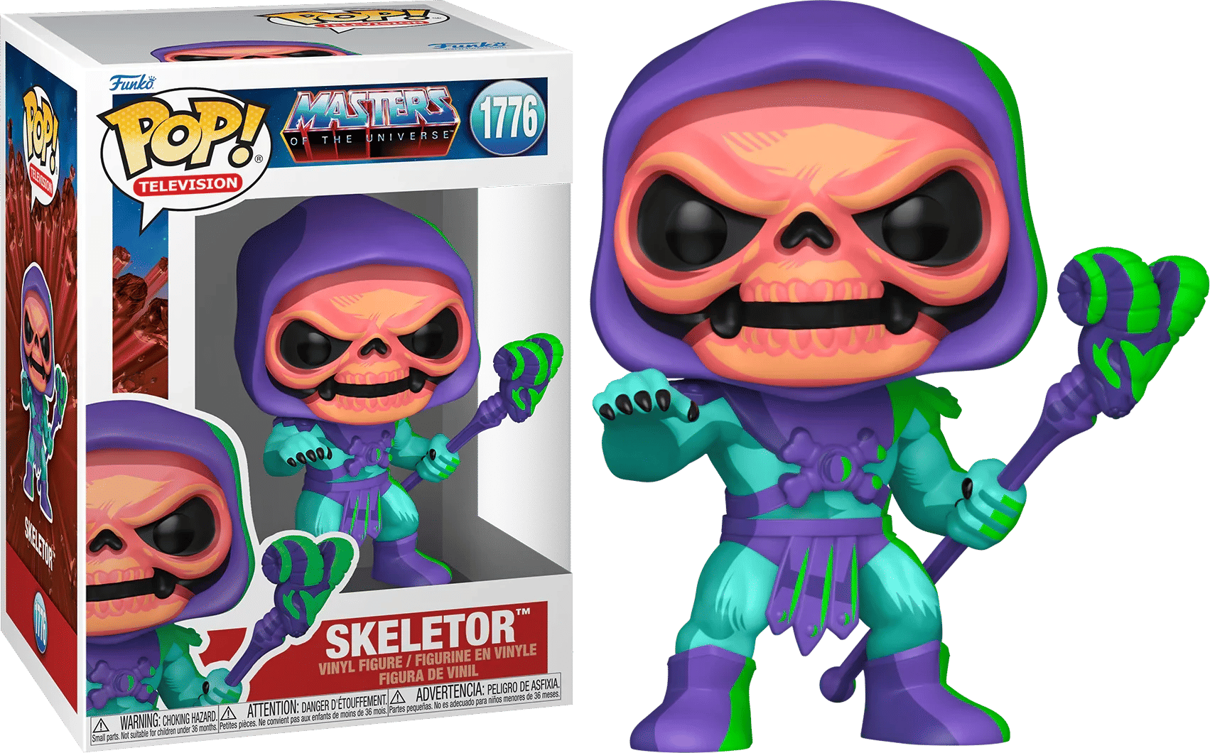 Funko Masters of The Universe - Skeletor (Retro Neon Deco) Pop! Vinyl