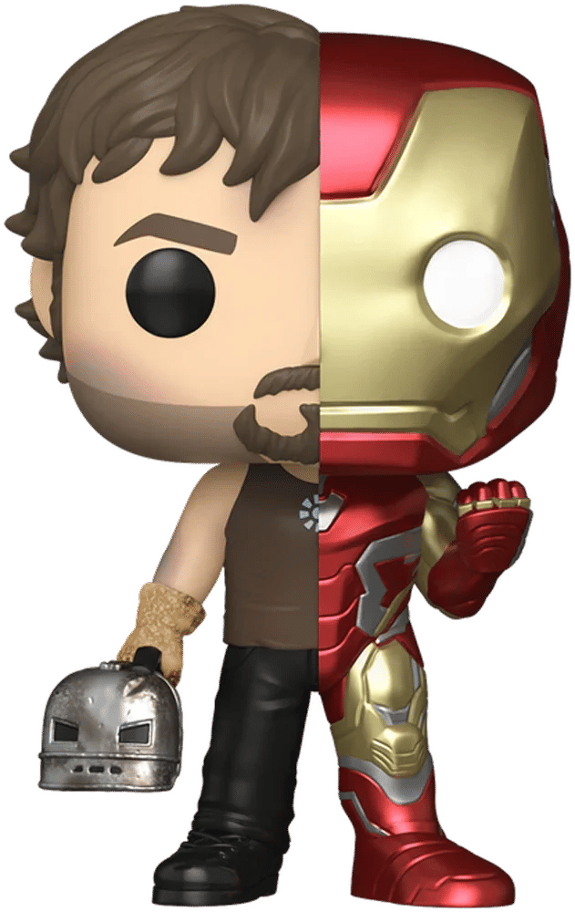 Funko Marvel: Split - Tony Stark/Iron Man Pop! Vinyl [RS]