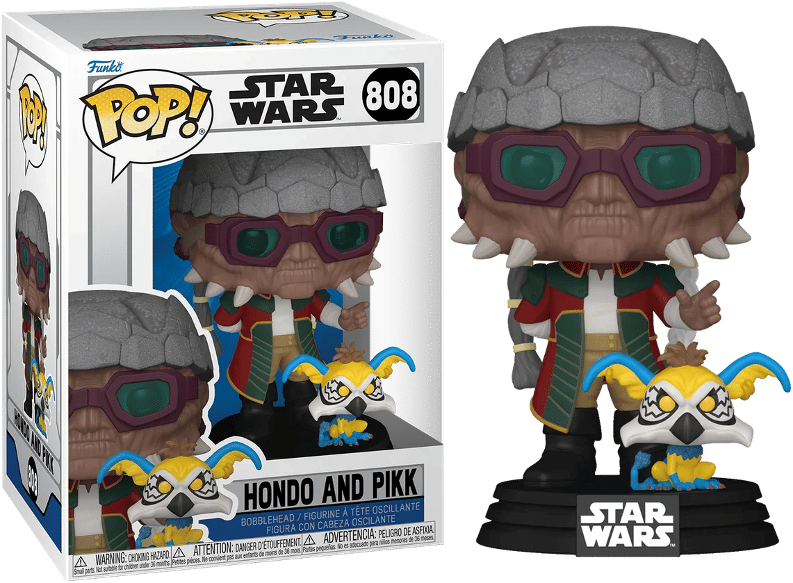 Funko Star Wars: Clone Wars - Hondo and Pikk Pop! Vinyl