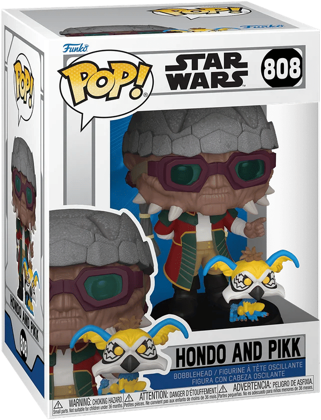 Funko Star Wars: Clone Wars - Hondo and Pikk Pop! Vinyl