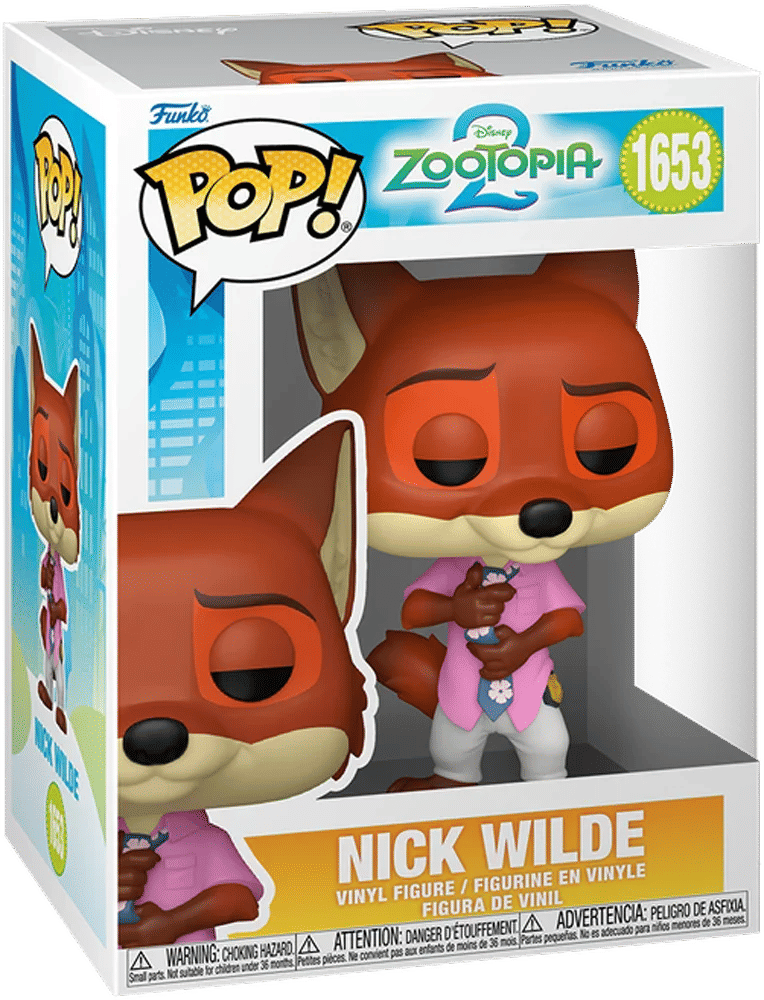 Funko Zootopia 2 - Nick Wilde Pop! Vinyl
