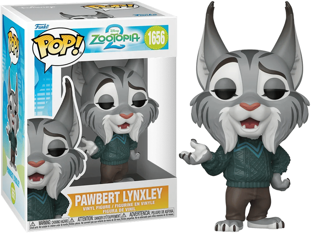 Funko Zootopia 2 - Pawbert Lynxley Pop! Vinyl