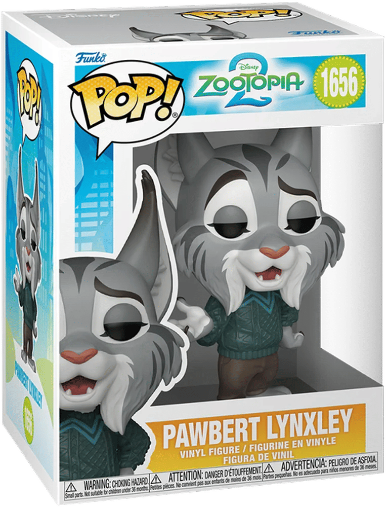 Funko Zootopia 2 - Pawbert Lynxley Pop! Vinyl