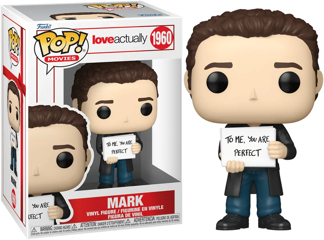 Funko Love Actually - Mark (with Signs) Pop! Vinyl