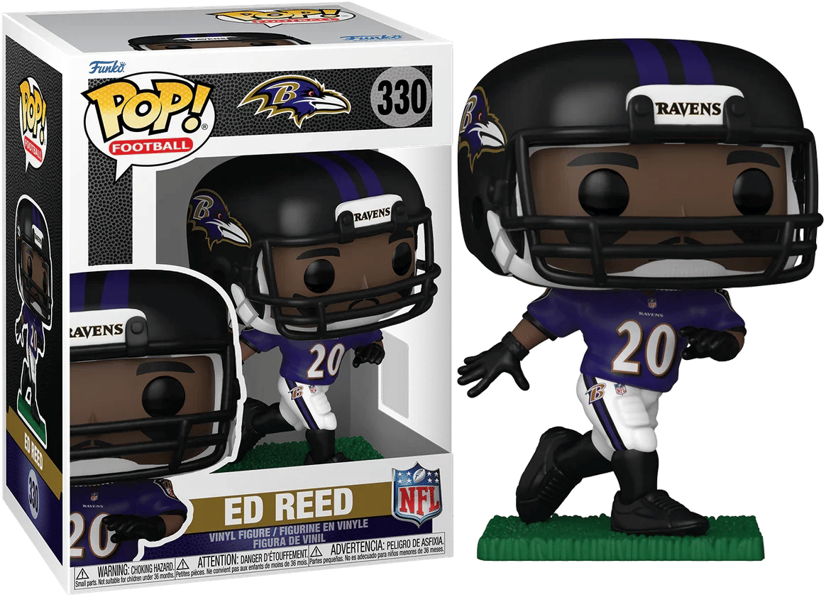 Funko NFL: Legends - Ed Reed (Ravens) Pop! Vinyl
