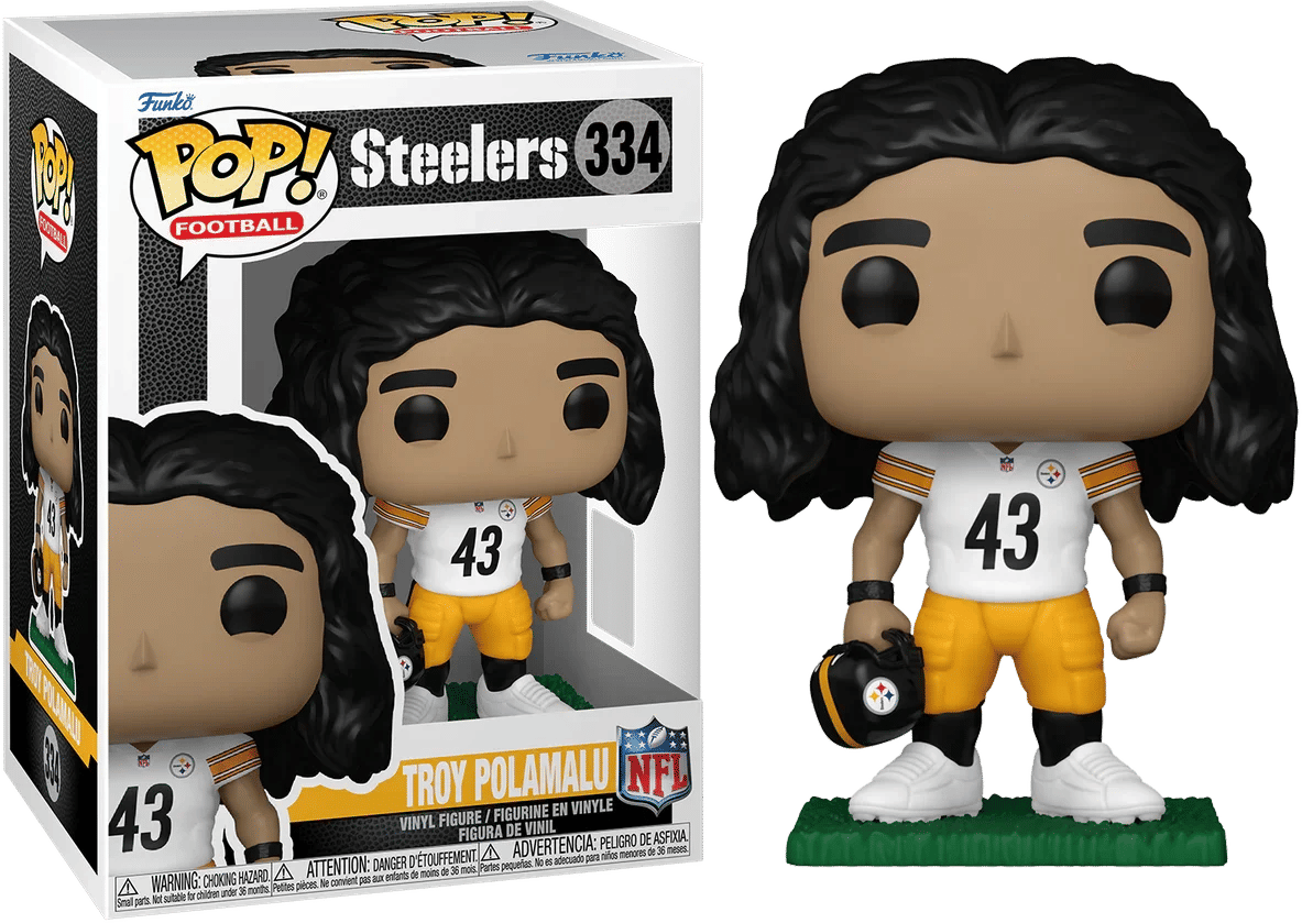 Funko NFL: Legends - Troy Polamalu (Steelers) Pop! Vinyl