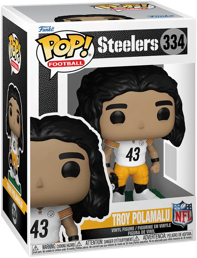 Funko NFL: Legends - Troy Polamalu (Steelers) Pop! Vinyl