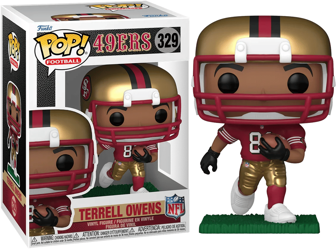 Funko NFL: Legends - Terrell Owens (49ers) Pop! Vinyl