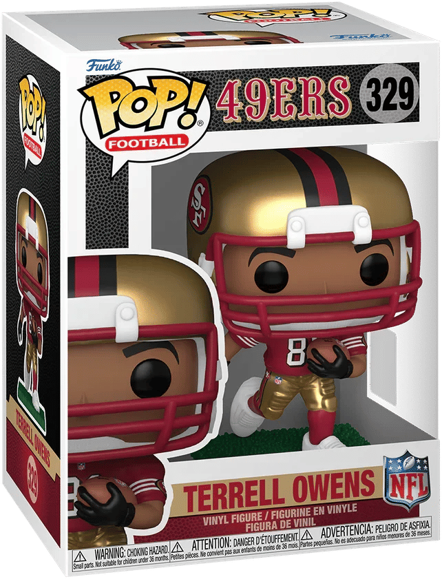 Funko NFL: Legends - Terrell Owens (49ers) Pop! Vinyl