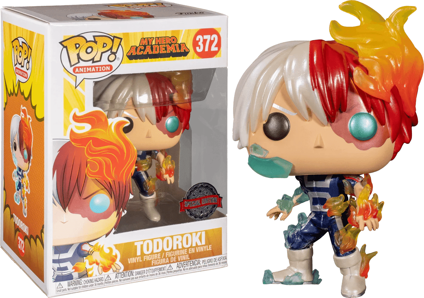 Funko My Hero Academia - Todoroki Metallic US Exclusive Pop! Vinyl
