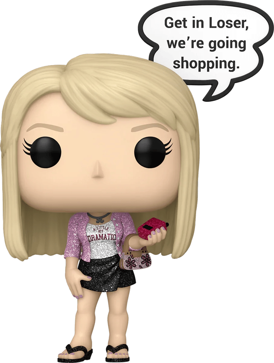 Funko Mean Girls - Regina (Speech Bubble) US Exclusive Diamond Glitter Pop! Vinyl [RS]