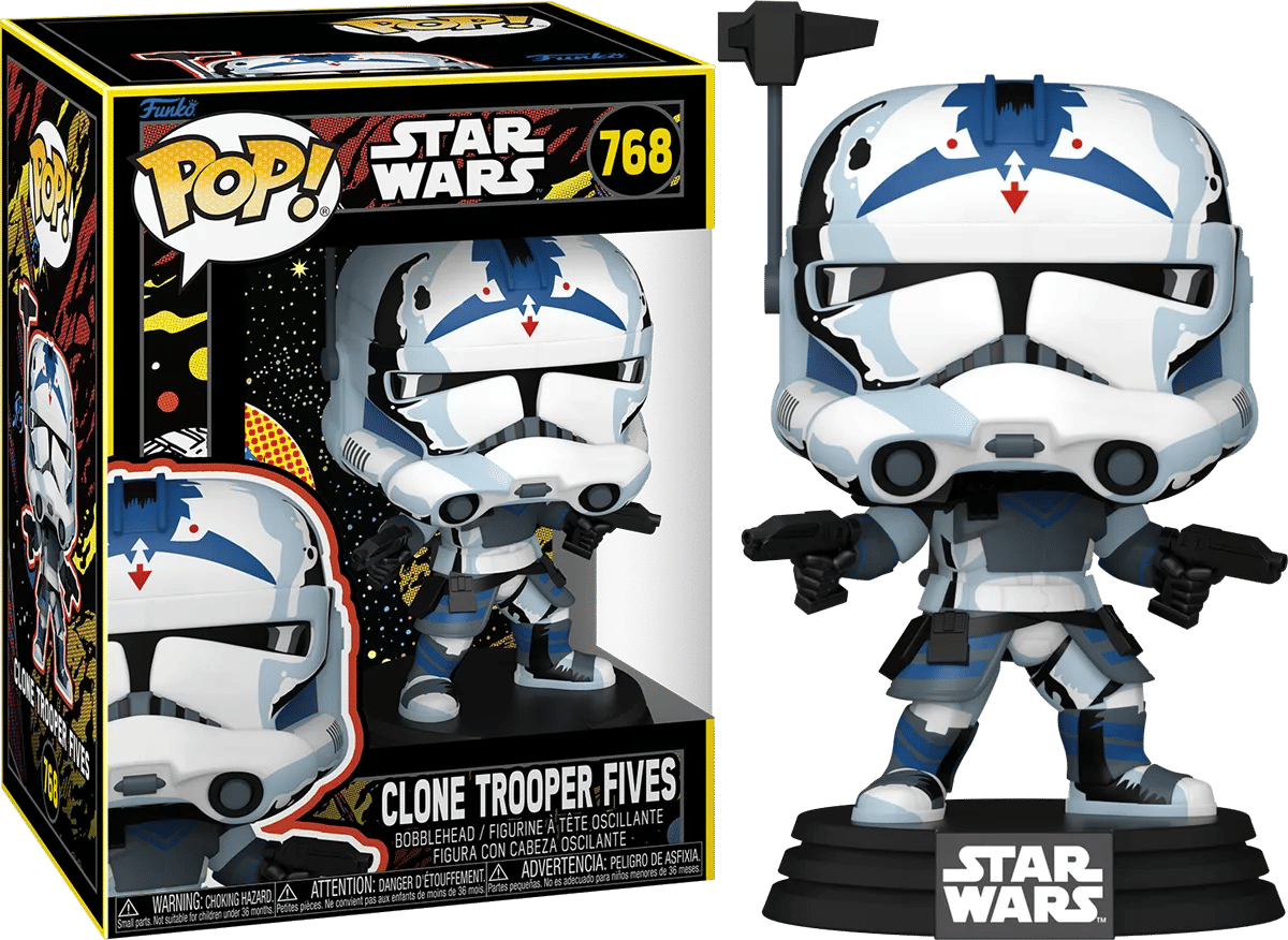 Funko Star Wars: The Clone Wars - Fives (Retro) Pop! Vinyl