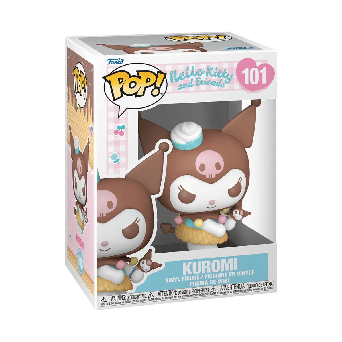 Funko Hello Kitty - Kuromi (Ice - cream Cone) Pop! Vinyl