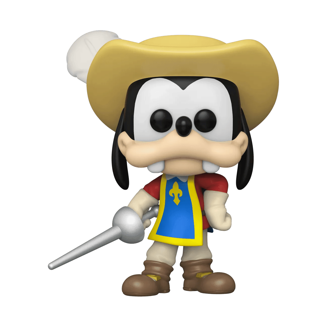 Funko Mickey Mouse - Goofy Musketeer NYCC 2021 US Exclusive Pop! Vinyl [RS]