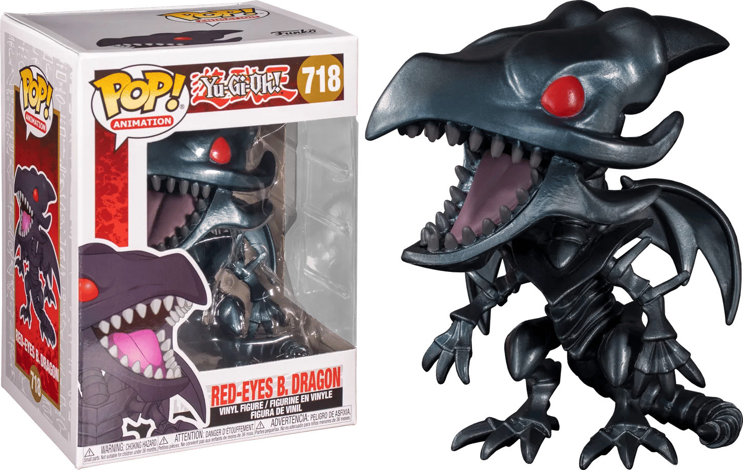 Funko Yu - Gi - Oh! - Red - Eyes Black Dragon Pop! Vinyl