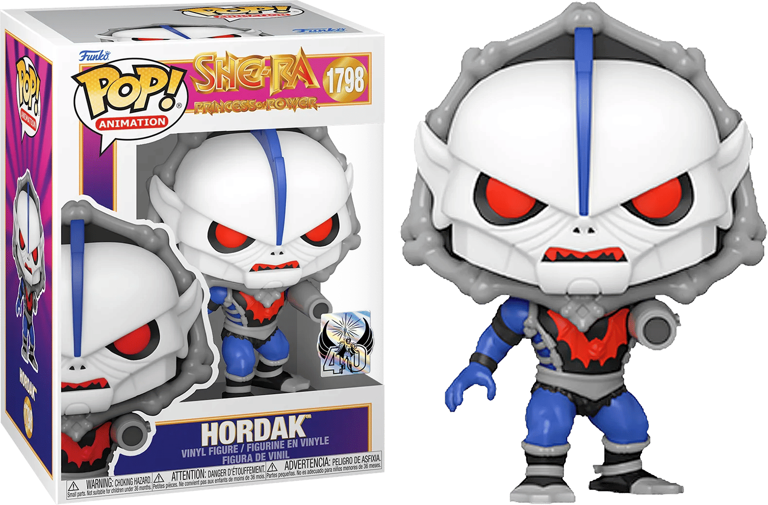 Funko She - Ra: 40th Anniversary - Hordak Pop! Vinyl