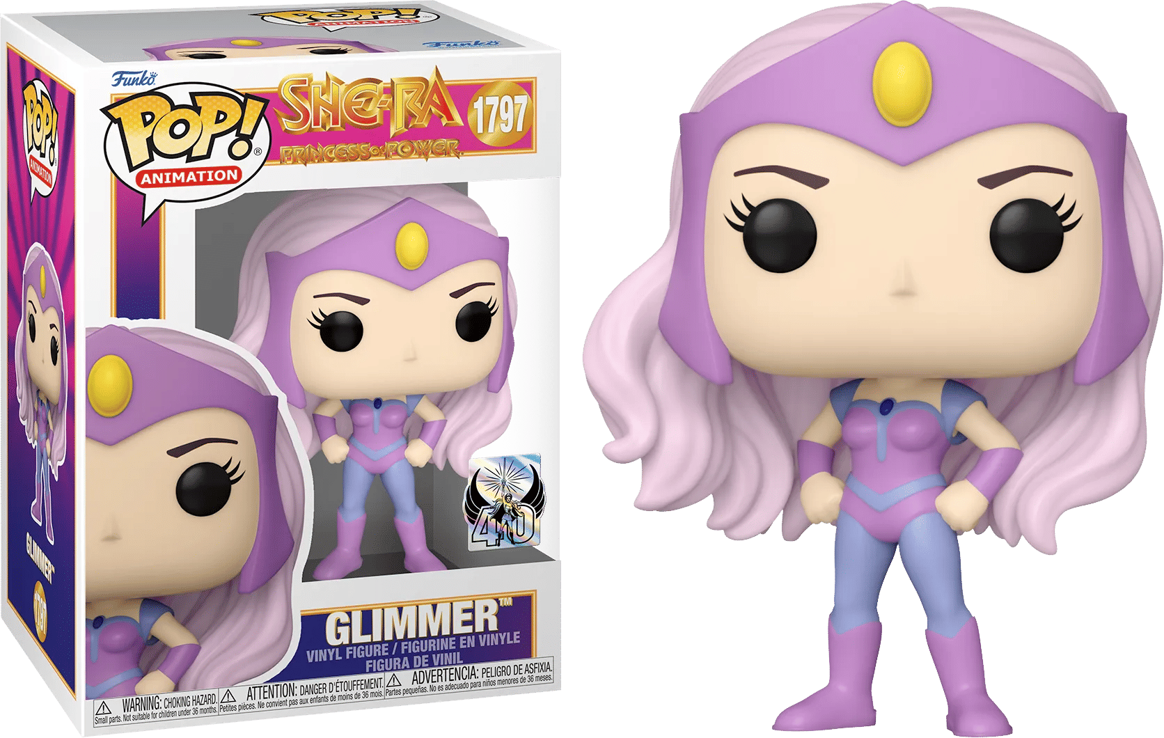 Funko She - Ra: 40th Anniversary - Glimmer Pop! Vinyl
