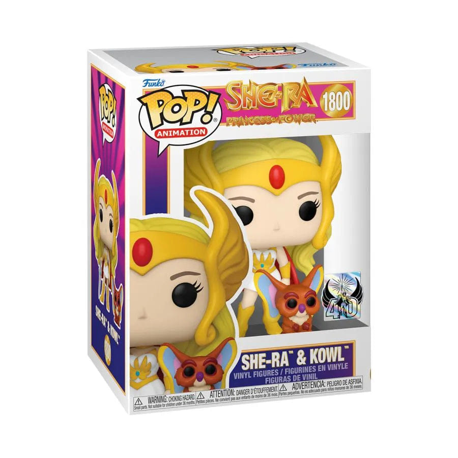 Funko She - Ra: 40th Anniversary - She - Ra with Kowl Pop! Vinyl
