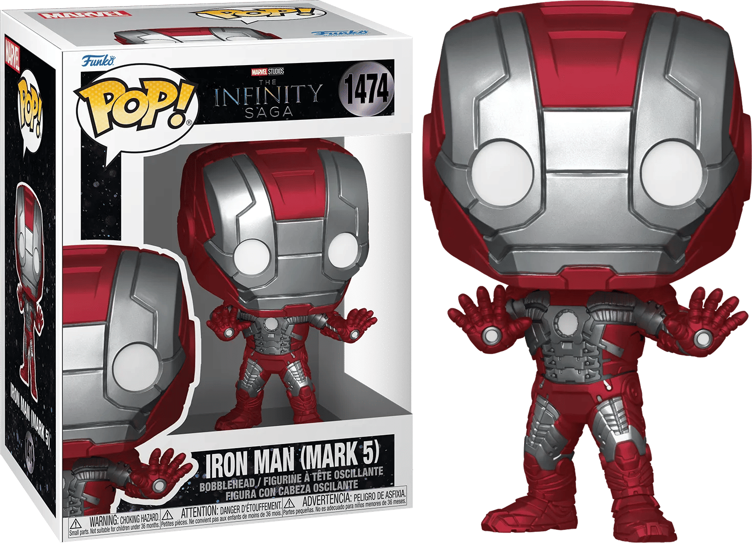 Funko Avengers - Iron Man Mark V Infinity Saga Pop! Vinyl