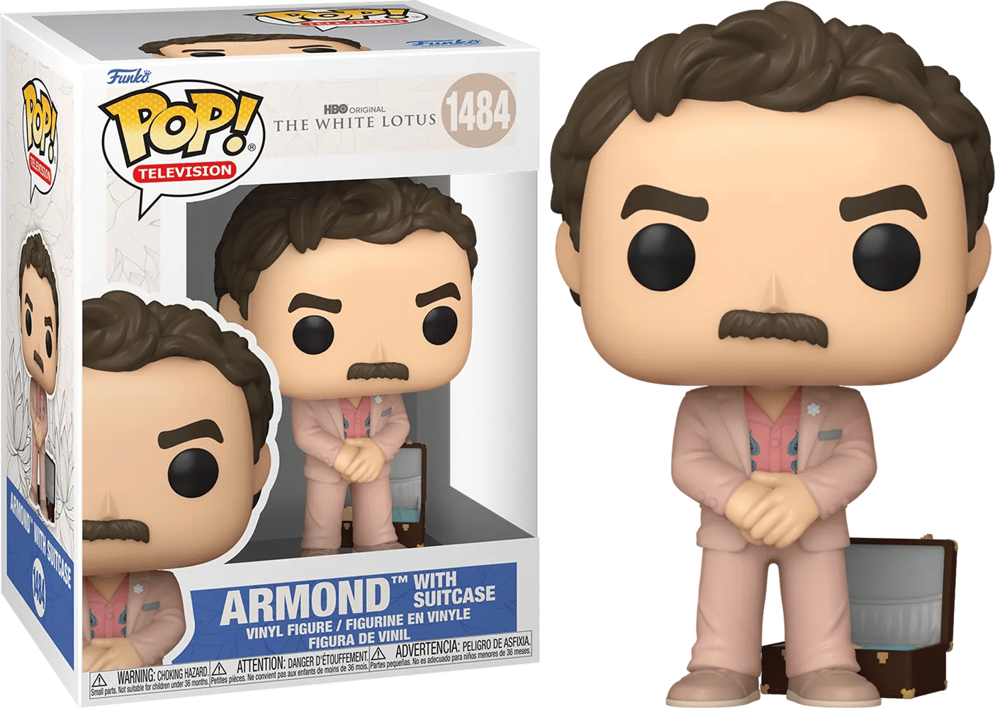 Funko The White Lotus - Armond with Suitcase Pop! Vinyl