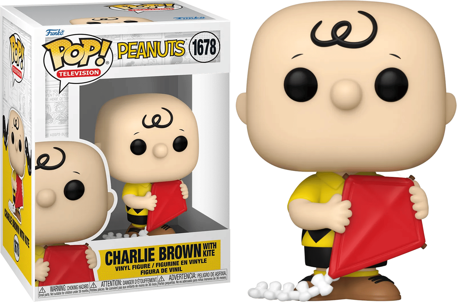 Funko Peanuts - Charlie Brown with Kite Pop! Vinyl