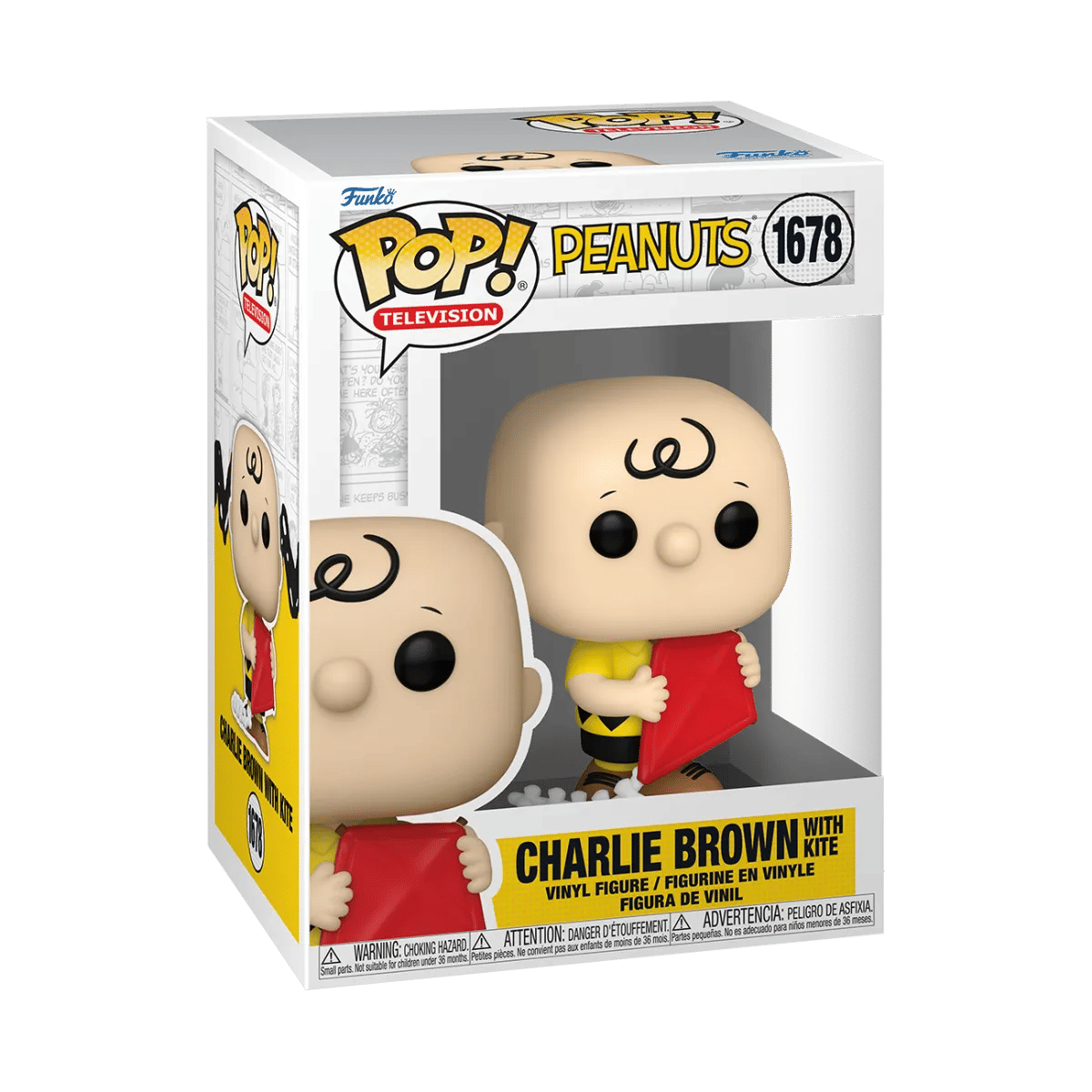 Funko Peanuts - Charlie Brown with Kite Pop! Vinyl