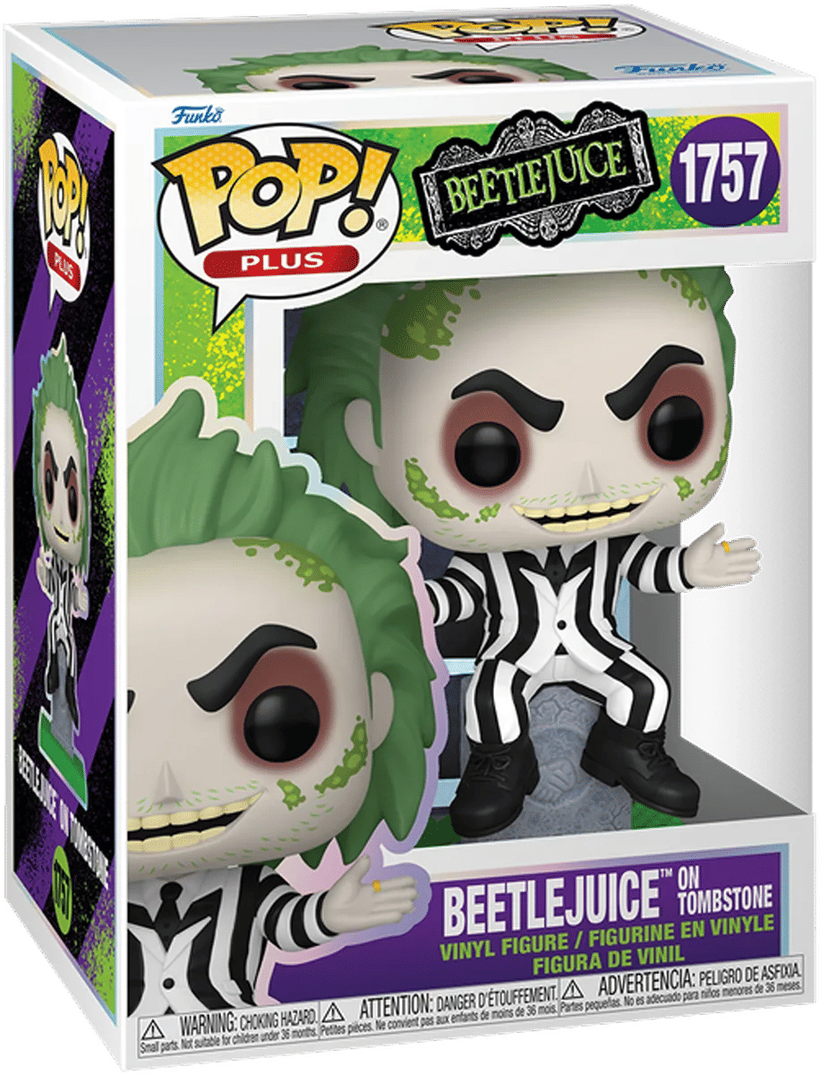 Funko Beetlejuice - Beetlejuice on Tombstone Pop! Vinyl