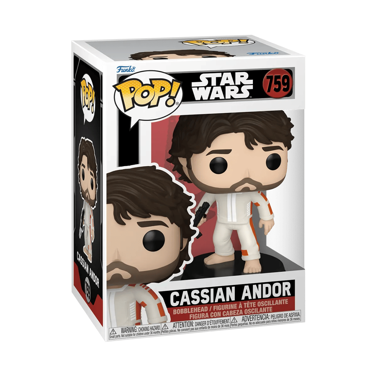 Funko Star Wars: Andor - Cassian Andor Pop! Vinyl