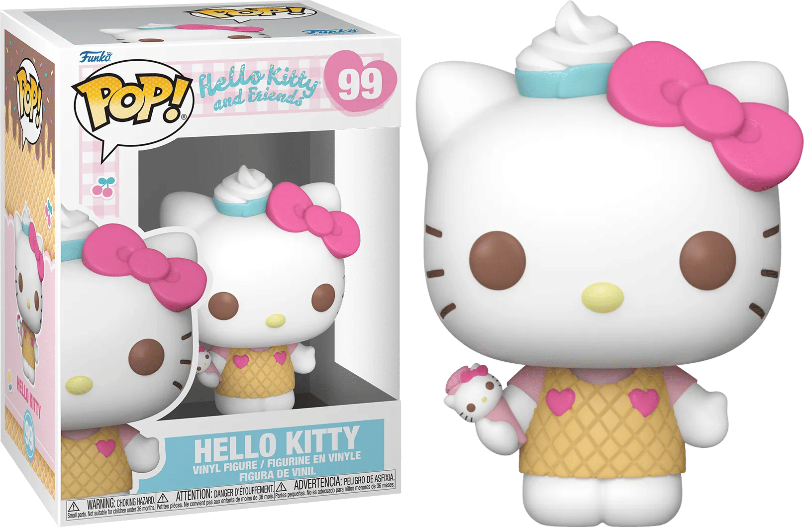 Funko Hello Kitty - Hello Kitty (Ice - cream Cone) Pop! Vinyl