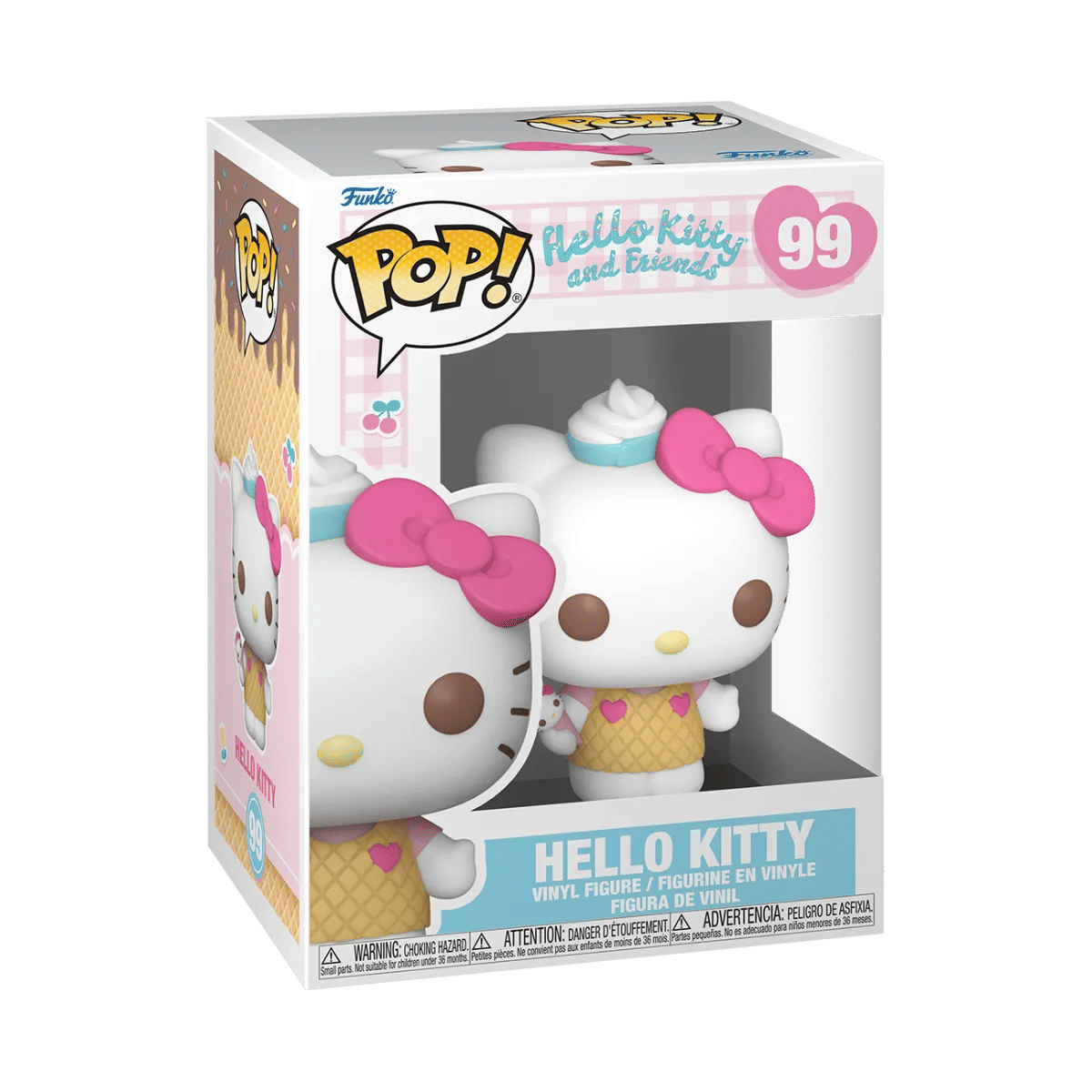 Funko Hello Kitty - Hello Kitty (Ice - cream Cone) Pop! Vinyl