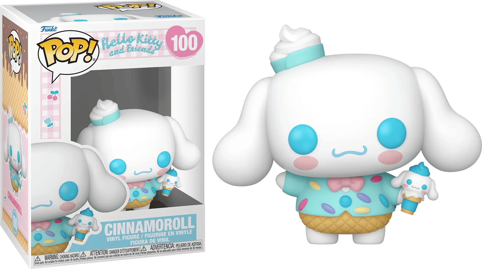 Funko Hello Kitty - Cinnamoroll (Ice - cream Cone) Pop! Vinyl