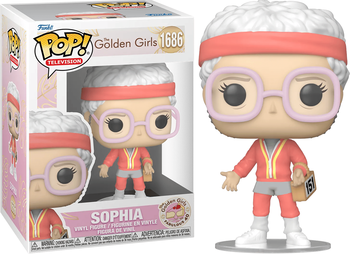 Funko Golden Girls: 40th Anniversary - Sophia (Workout Gear) Pop! Vinyl