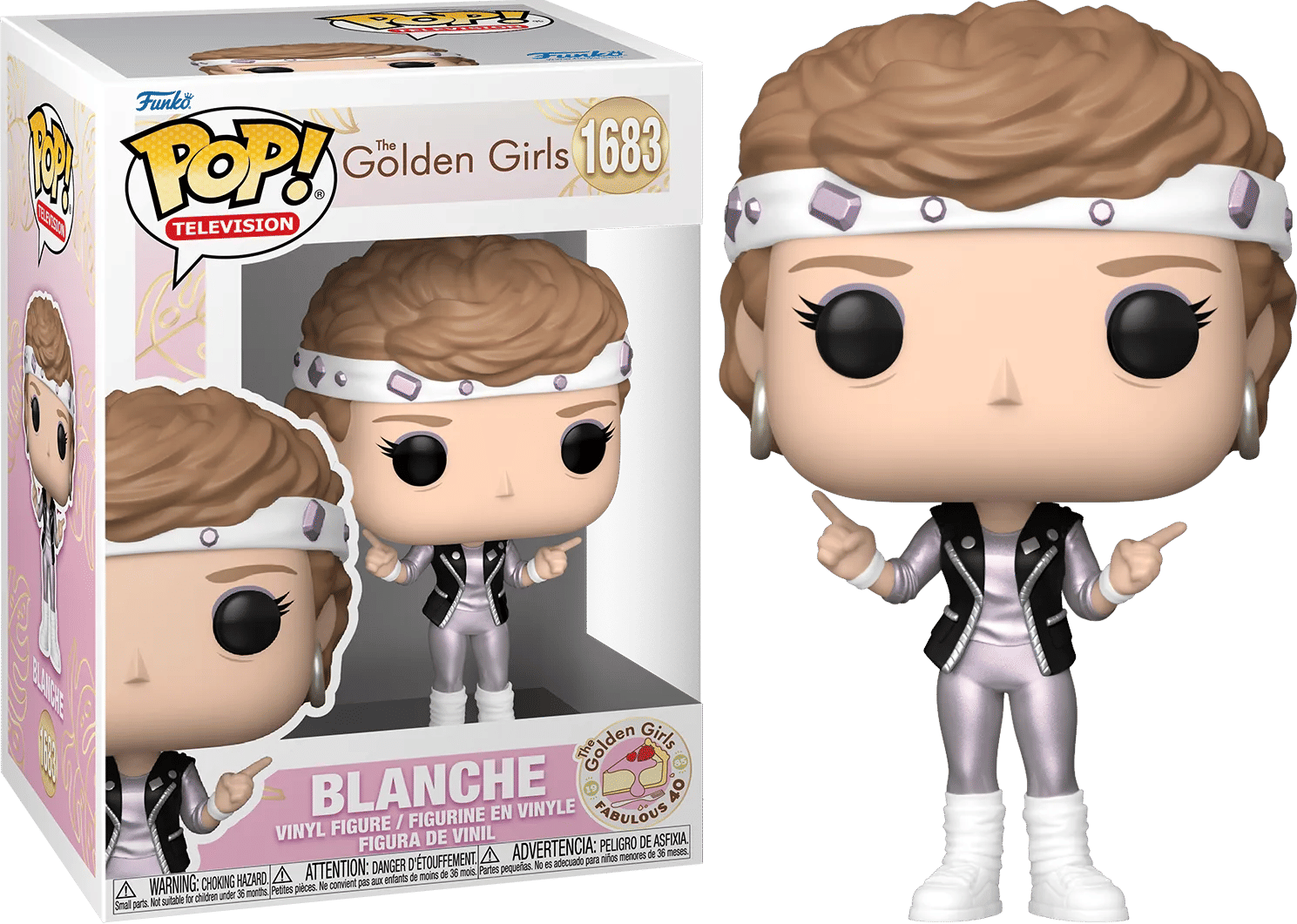 Funko Golden Girls: 40th Anniversary - Blanche (Workout Gear) Pop! Vinyl