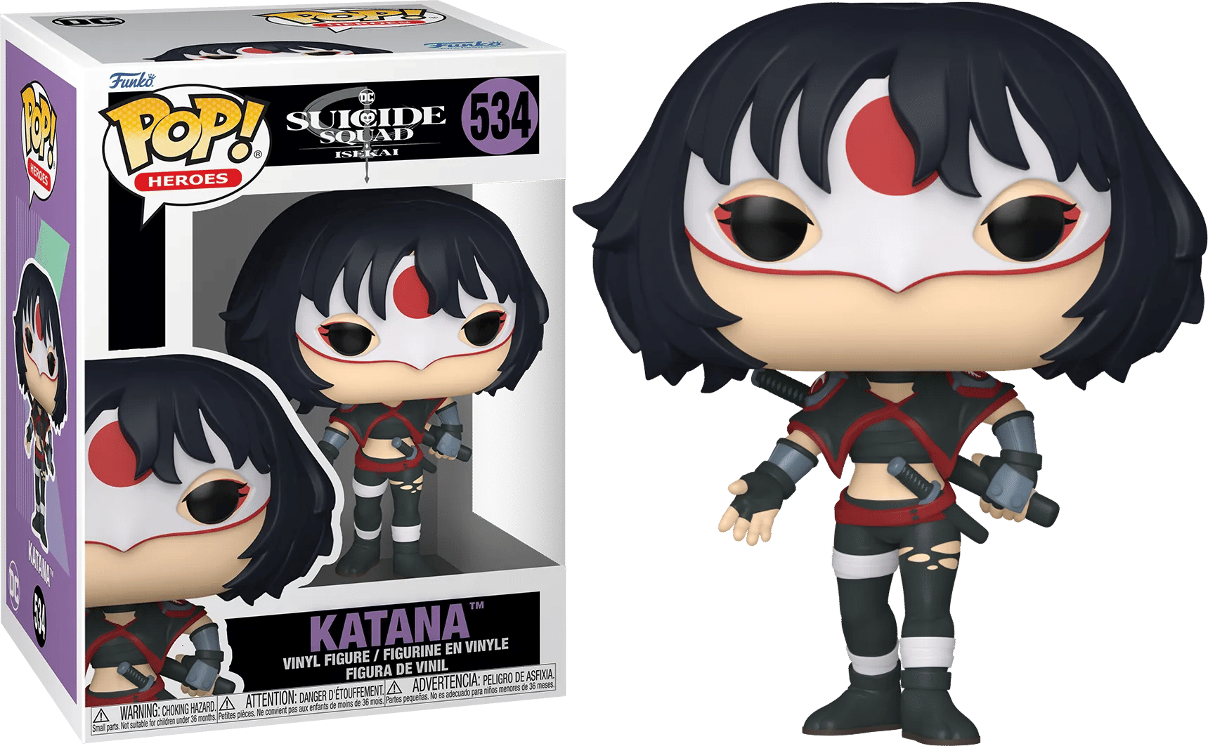 Funko Suicide Squad: Isekai - Katana Pop! Vinyl