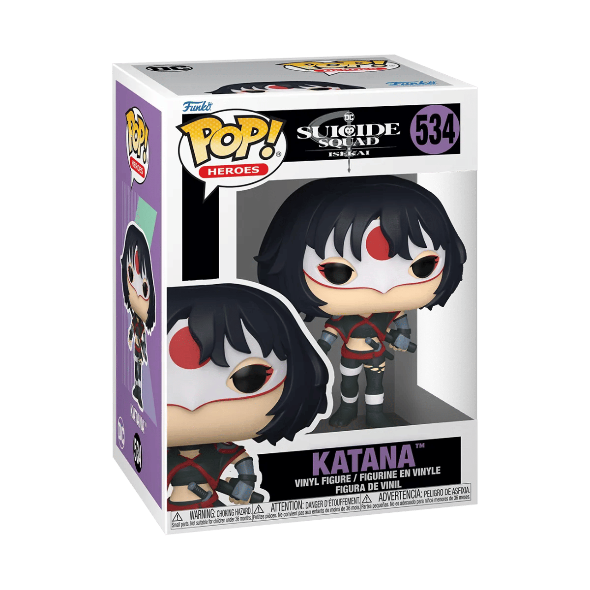 Funko Suicide Squad: Isekai - Katana Pop! Vinyl