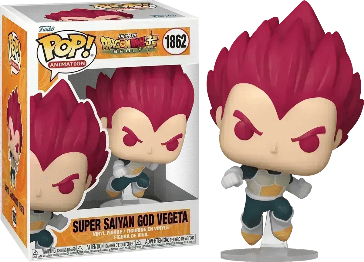 Funko Dragon Ball Super: Broly - Super Saiyan God Vegeta Pop! Vinyl