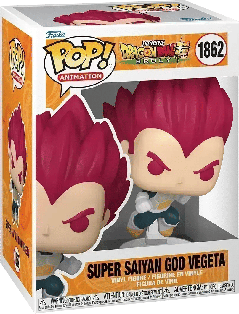 Funko Dragon Ball Super: Broly - Super Saiyan God Vegeta Pop! Vinyl